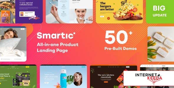 Smartic v2.1.0 - Product Landing Page WooCommerce Theme 61705