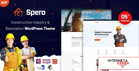 Spero v1.1 - Construction Industry WordPress Theme 61757