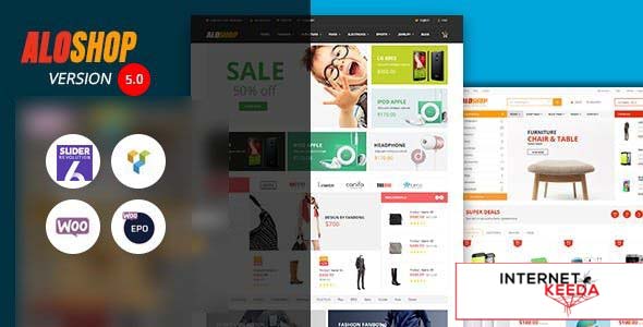 Alo Shop v5.5 - Mega Market RTL Responsive Theme 61886