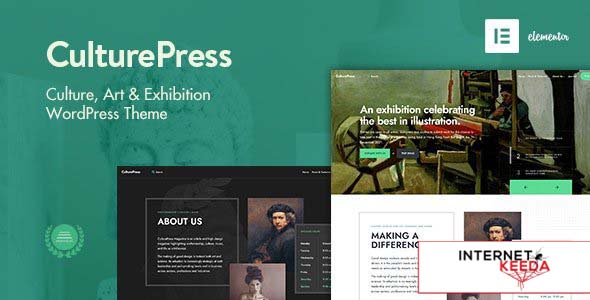 CulturePress v1.4 - Art & Culture WP theme 61967