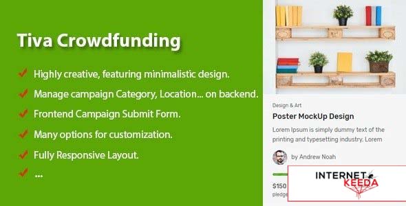 Tiva Crowdfunding v2.0 - Wordpress Crowdfunding System 62032