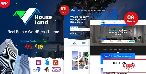 Houseland v1.2 - Real Estate Wordpress Theme 62088