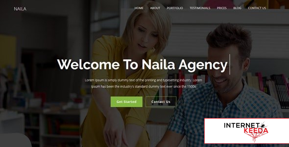 Naila v1.0 - One Page MultiPurpose WordPress Theme 62111