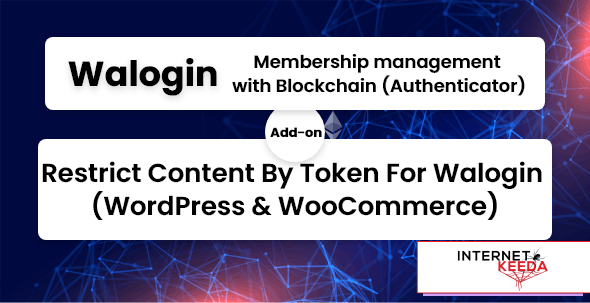 Restrict Content By Token For Walogin (WordPress & WooCommerce) v1.0.3 62139