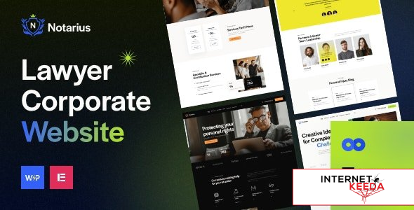 Notarius v1.0.0 - Legal Advisor & Law Services WordPress Theme 62216