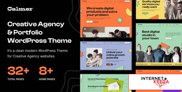 Calmer v1.0.3 - Creative Portfolio and Agency WordPress Theme 62246