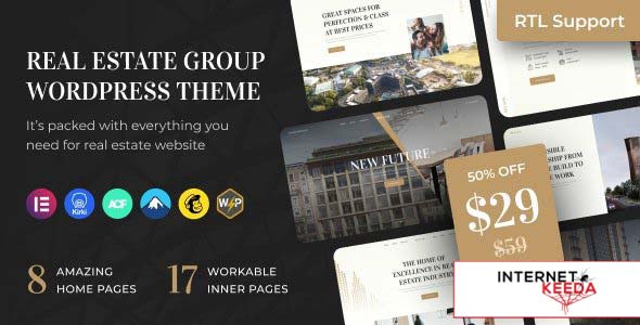 Reland v1.1 - Real Estate Group WordPress Theme + RTL 62298