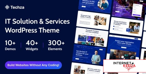 Techza v1.0.1 - IT Solutions & Technology WordPress Theme 62622