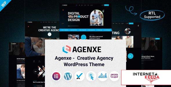 Agenxe v1.0 – Creative Agency WordPress Theme 62723