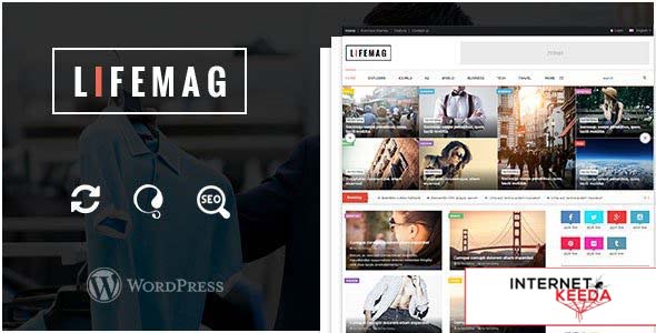 LifeMag v1.0.4 - Responsive Magazine WordPress Theme 62831