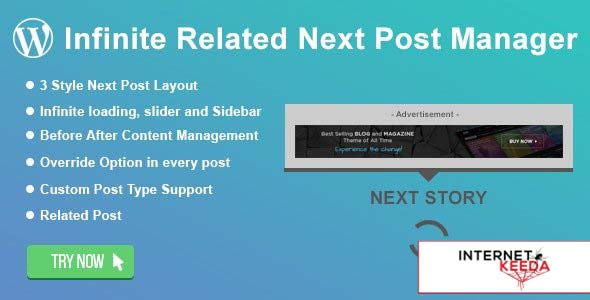 WordPress Infinite Related Next Post Manager v1.3 62859