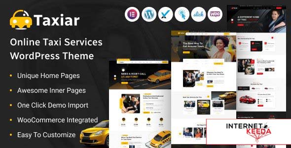 Taxiar v1.0 - Online Taxi Service Wordpress Theme 62907