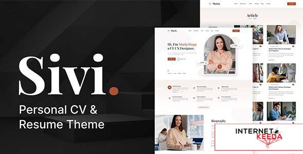 Sivi v1.1 - Personal CV/Resume Theme 62983