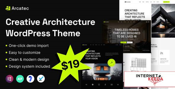 Arcatec v1.0.1- Architecture and Interior WordPress Theme 63014