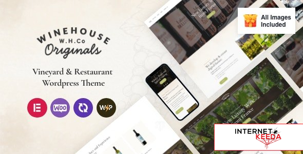 Wine House v3.12 - Vineyard & Restaurant Liquor Store WordPress Theme 65840