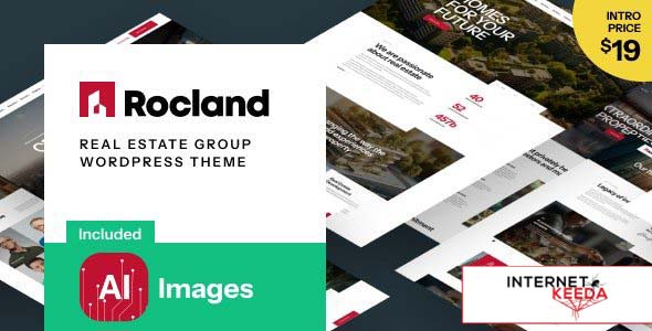 Rocland v1.0.0 - Real Estate Group WordPress Theme 63133