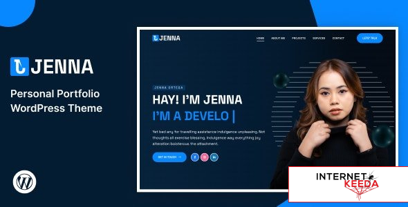 Jenna v1.0 – Personal Portfolio WordPress Theme 63361