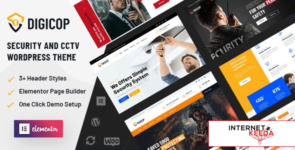 Digicop v2.9 - Security and CCTV WordPress Theme 63473