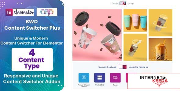 BWD Content Switcher Plus Addon For Elementor v1.0 63593