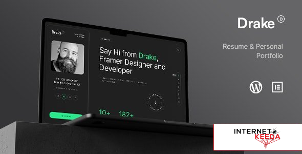 Drake v4.3.1 - Personal Portfolio Resume Theme 65579