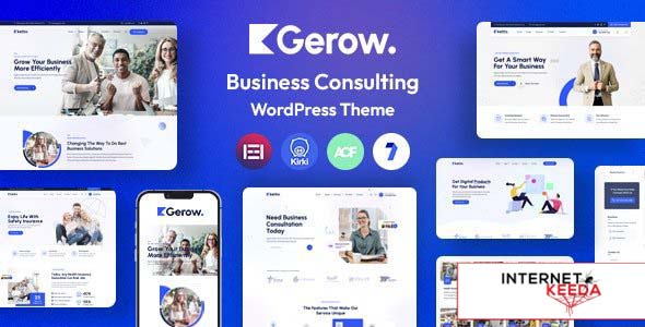 Gerow v1.0 - Business Consulting WordPress Theme 63620