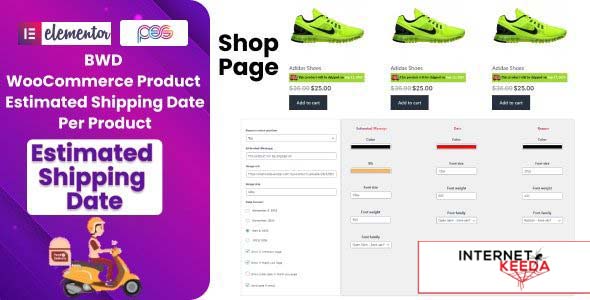 BWD Product Estimated Shipping Date Plugin For WooCommerce v1.0 63669