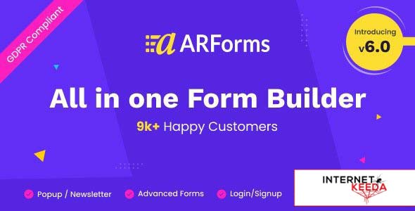 ARForms v6.0 - Wordpress Contact Form Builder Plugin 63735