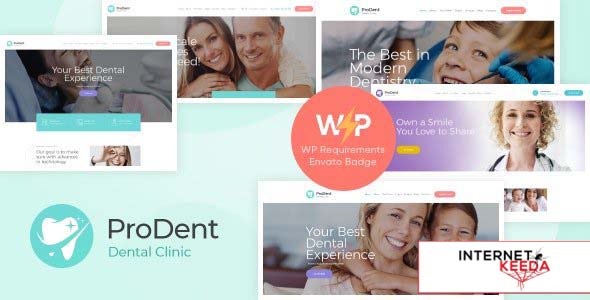 ProDent v1.5.9 - Dental Clinic & Healthcare Doctor WordPress Theme + Elementor + RTL 63743