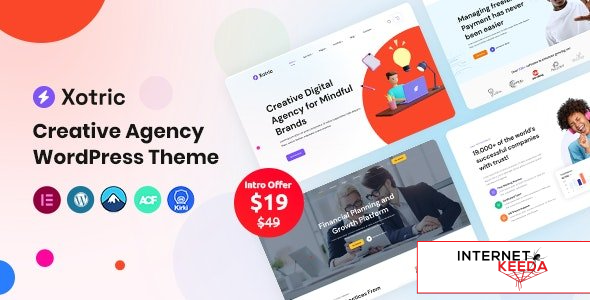 Xotric v1.2 - Creative Agency WordPress Theme + RTL 66475