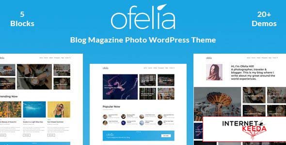 Ofelia v2.0.2 - Travel Personal WordPress Blog Theme 64233