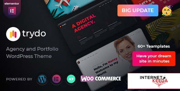 Trydo v1.5.0 - Creative Agency & Portfolio WordPress Theme 64291