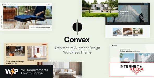 Convex v1.0 - Architecture & Interior Design WordPress Theme 64372