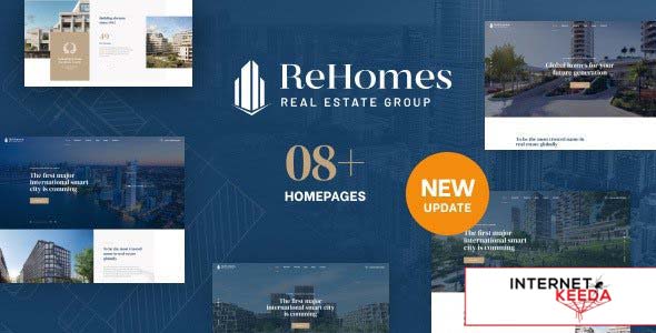 Rehomes v2.0.5 - Real Estate Group WordPress Theme 64452