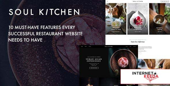 SoulKitchen v1.04- Restaurant WordPress Theme 64551