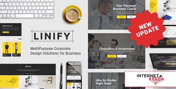 Linify v1.8 - Multipurpose Corporate WordPress Theme 64680