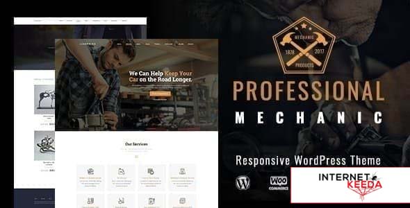 Mechanic v1.1.1 - Auto Repair WordPress Theme 64697