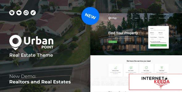 UrbanPoint v1.7 - House Selling & Rental WordPress Theme 64769