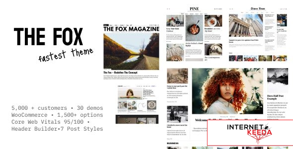 The Fox v6.2 - Minimal WordPress Blog Magazine Theme 64990