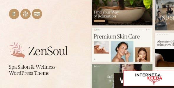 ZenSoul v1.0 - Spa Salon & Wellness WordPress Theme + AI 65021