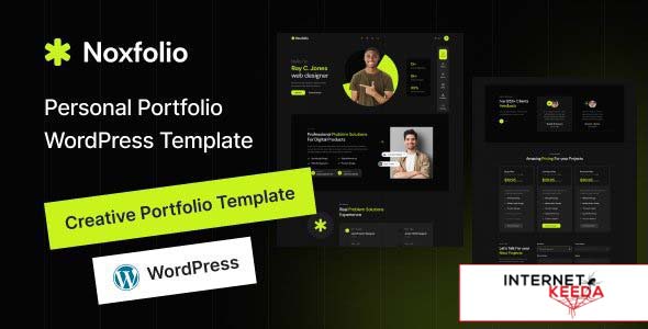 Noxfolio v1.0.1 - Personal Portfolio Resume WordPress Theme 65047