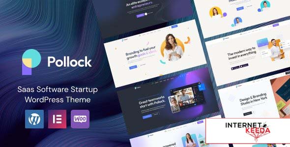 Pollock v1.1.6 - Saas Software Startup WordPress Theme 65060