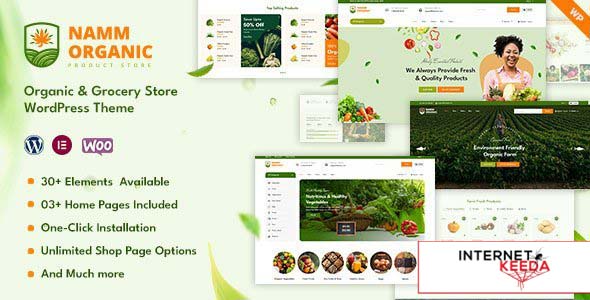 Namm v1.0.4 - Grocery Shop WordPress Theme 65062