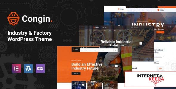 Congin v1.0.3 - Industry & Factory WordPress Theme 65084