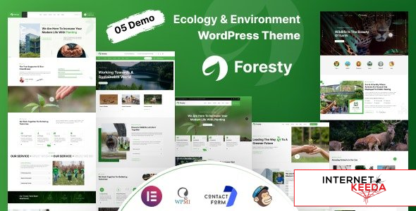 Foresty v1.0.2 - Charity and Ecology WordPress Theme 65158