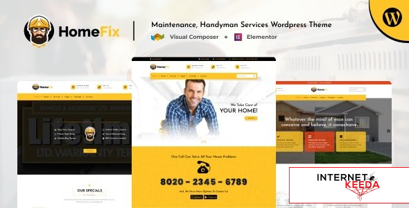 Home Fix v2.9 - Maintenance, Handyman Services Theme 65245