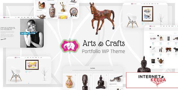 Crafts & Arts v2.5 - Handmade Artist WordPress 65247