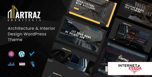 Artraz v1.0.0 - Architecture and Interior Design WordPress Theme 65249