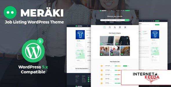 Meraki v1.3 - Job Board WordPress Theme 65289