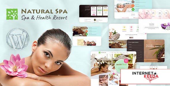 Natural Spa v3.0 - Massage Booking WordPress Theme 65308