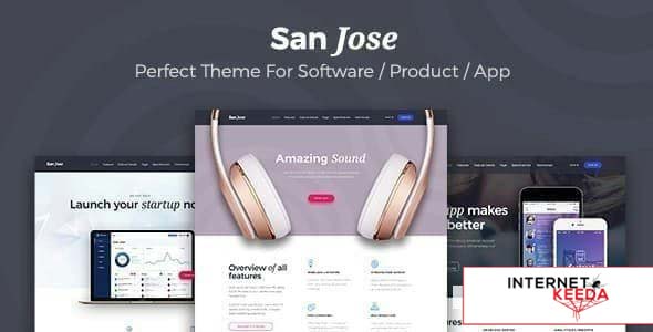 SanJose v1.1.7 - Landing Page 65500